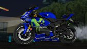 2017 Yamaha R6 Movistar Livery